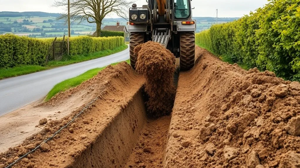 Chain Trenching in Broadstairs | Fast, Clean Trench Excavation