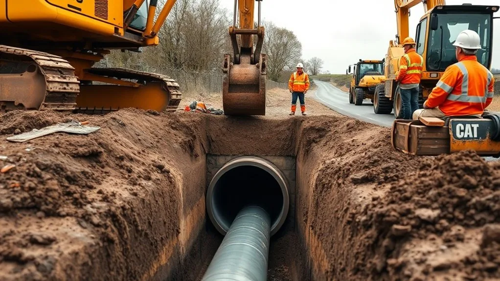 Pipe Ramming in Broadstairs | Driving Pipes Under Roads, Walls & Buildings